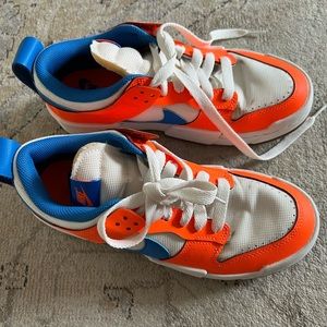 Nike disrupt orange and blue size 9